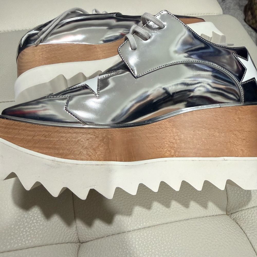 Stella Mccartney Silver Elyse Platform - image 3